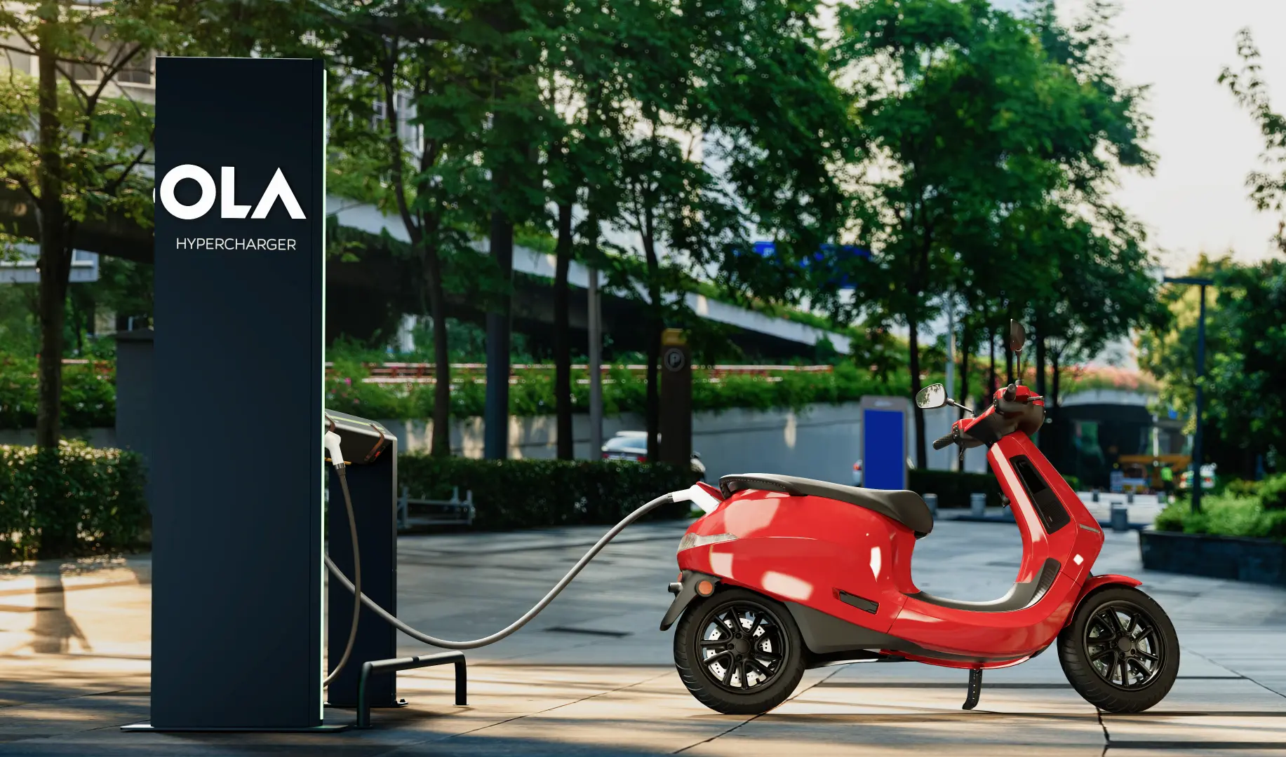 ola electric hypercharger network